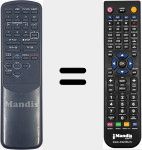 Telecomando sostituto di REMCON1926