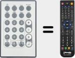 Telecomando sostituto di REMCON1965
