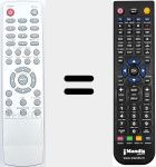 Telecomando sostituto di REMCON1966