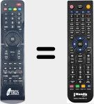 Telecomando sostituto di REMCON1981