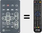 Telecomando sostituto di REMCON2001