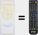 Telecomando sostituto di TravelDock (REMCON2083)