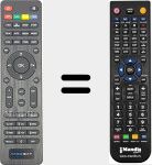 Telecomando sostituto di REMCON2110