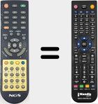 Telecomando sostituto di REMCON2115