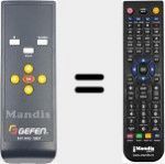 Telecomando sostituto di RMTWHD1080P