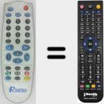 Telecomando sostituto di ROC001