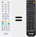 Telecomando sostituto di RT-007