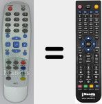 Telecomando sostituto di MV-4401