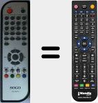 Telecomando sostituto di SS-4815