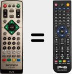 Telecomando sostituto di DTB3500-2