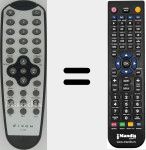 Telecomando sostituto di T-10