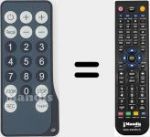Telecomando sostituto di Technaxx001