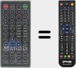 Comandament a dist&agrave;ncia substitut de REMCON1422