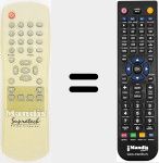 Telecomando sostituto di VisionIcaro2