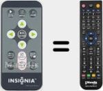 Comandament a dist&agrave;ncia substitut de RM-NSDPF09A