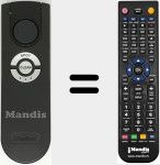 Telecomando sostituto di IRO001