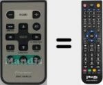 Telecomando sostituto di CXB8744