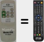 Telecomando sostituto di KF-AV2000 (KX-226CD)