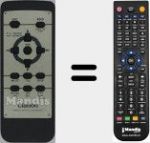 Telecomando sostituto di RCB-172