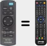 Telecomando sostituto di RUE-4187