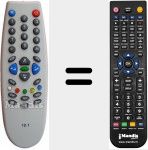 Telecomando sostituto di 12.1 Mica