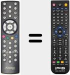 Telecomando sostituto di REMCON823