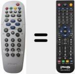 Telecomando sostituto di REMCON762