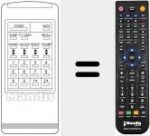 Telecomando sostituto di REMCON1275
