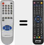 Telecomando sostituto di TELE PILOT 741C (759550590700)