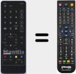 Telecomando sostituto di RJ2301E