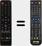 Telecomando sostituto di RC015