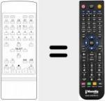 Telecomando sostituto di REMCON492