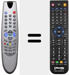 Telecomando sostituto di REMCON1347