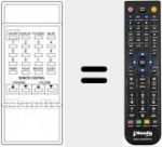Telecomando sostituto di REMCON133