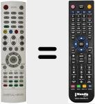 Telecomando sostituto di REMCON917