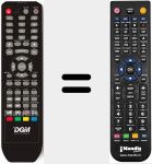 Telecomando sostituto di AR128