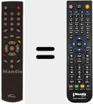 Telecomando sostituto di REMCON163