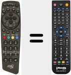 Telecomando sostituto di REMCON748