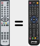 Telecomando sostituto di DLD001