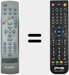 Telecomando sostituto di REMCON1391