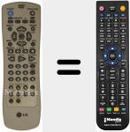 Telecomando sostituto di REMCON538
