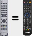 Telecomando sostituto di RCDWW02V01