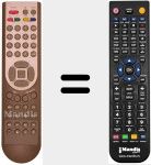 Telecomando sostituto di REMCON821