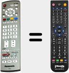Telecomando sostituto di EUR765101B