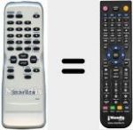 Telecomando sostituto di D50Y-100M