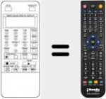 Telecomando sostituto di REMCON778