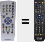 Telecomando sostituto di Tele Pilot 1010 (720117140600)
