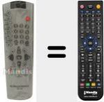 Telecomando sostituto di RC 45 (759551059300)