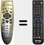 Telecomando sostituto di REMCON1071