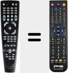 Telecomando sostituto di AVR134